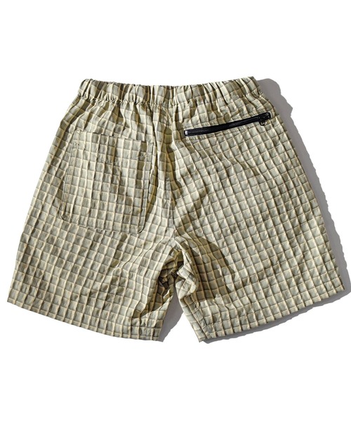 ALDIES(アールディーズ)の「Check Short Pants / チェックショートパンツ(その他パンツ・メンズ・オリーブ/ピンク/バーガンディー・MEDIUM/SMALL/LARGE/X-LARGE)」の4枚目の写真