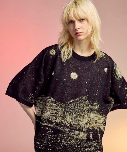 Bicolor Raglan Sleeves Jersey Tops/バイカラーラグラン