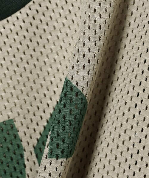 B:MING by BEAMS（ビーミングバイビームス）の「メッシュ ショートスリーブ Tシャツ 2025SS（100～140cm）（Tシャツ/カットソー・キッズ・グレー/オリーブ・140/100/110/120/130）」の8枚目の写真