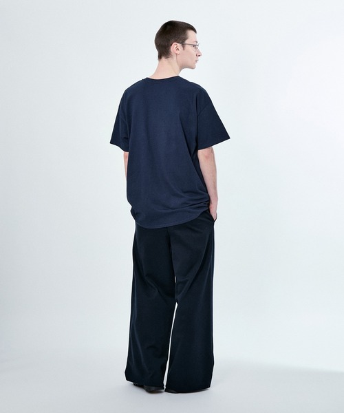 M TO R(ムウトアール)の「TROMPE GARTER PRINT BUGGY SWEAT PT(その他パンツ・レディース・ライトグレー/ネイビー・42/40/38)」の19枚目の写真