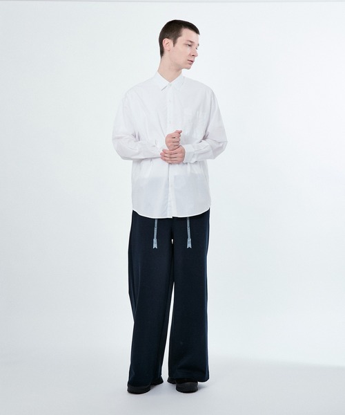 M TO R(ムウトアール)の「TROMPE GARTER PRINT BUGGY SWEAT PT(その他パンツ・レディース・ライトグレー/ネイビー・42/40/38)」の20枚目の写真