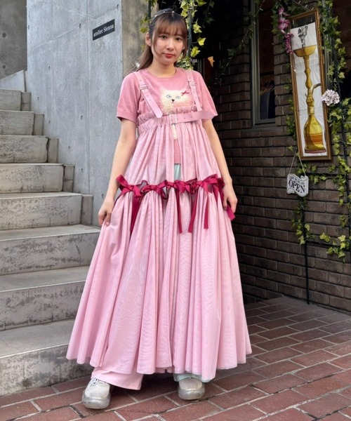 美品♡ Candy Stripper♡BACK SLIDE ニット♡ピンク セール】LOLLIPOP MULTI BORDER ビーニー（ニットキャップ