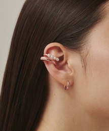 ciite' surgical stainless（シーテサージカルステンレス）の「【 金属アレルギー対応 】ミニパールイヤーカフ サージカルステンレス（イヤーカフ）」