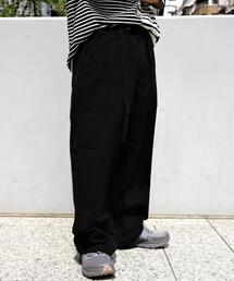B omnivore/ビーオムニボー RIPSTOP BELT PANTS リップストップベルトパンツ