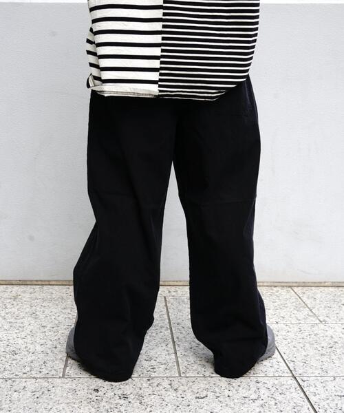 BEAVER（ビーバー）の「B omnivore/ビーオムニボー　RIPSTOP BELT PANTS リップストップベルトパンツ（その他パンツ・メンズ・その他2/ブラック・L/M/S）」の4枚目の写真