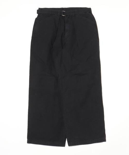 BEAVER（ビーバー）の「B omnivore/ビーオムニボー　RIPSTOP BELT PANTS リップストップベルトパンツ（その他パンツ・メンズ・その他2/ブラック・L/M/S）」の7枚目の写真