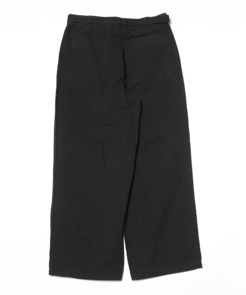 BEAVER（ビーバー）の「B omnivore/ビーオムニボー　RIPSTOP BELT PANTS リップストップベルトパンツ（その他パンツ・メンズ・その他2/ブラック・L/M/S）」の8枚目の写真