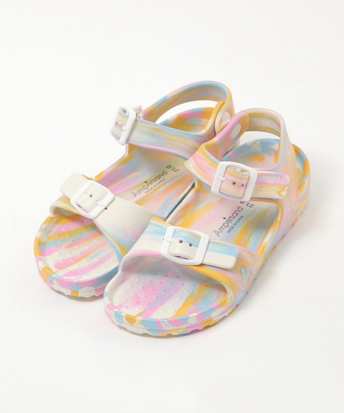 BAYFLOW（ベイフロー）の「[軽量・履き心地抜群!]EVAサンダル[17cm-21cm](KIDS)（サンダル・キッズ・ブルー/ブラック/レインボー・18.0cm/17.0cm/19.0cm/20.0cm/21.0cm）」の3枚目の写真