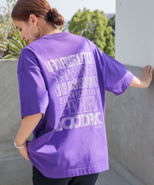 HEREIAM(ヘレイアム)の「【HEREIAM】ユニセックス/DEGIT CODE TEE(Tシャツ/カットソー・メンズ・パープル/ホワイト/ピンク/ブラック・MEDIUM/LARGE)」の1枚目の写真