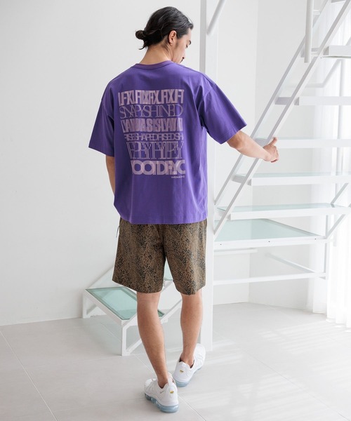 HEREIAM(ヘレイアム)の「【HEREIAM】ユニセックス/DEGIT CODE TEE(Tシャツ/カットソー・メンズ・パープル/ホワイト/ピンク/ブラック・MEDIUM/LARGE)」の12枚目の写真