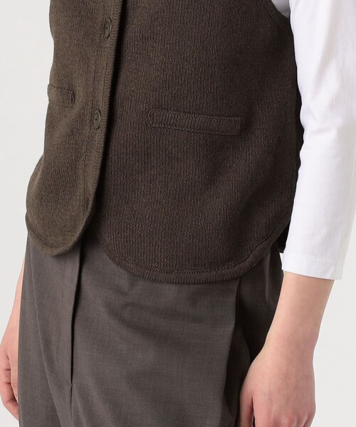 ★凛品★TOMORROWLAND ダウンベスト セール】CORDERA WAISTCOAT（ベスト）｜TOMORROWLAND