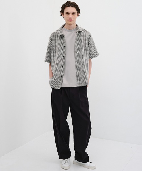 ULTERIOR ツイードシャツJKT 上代3.5万 ULTERIOR ツイードシャツJKT 上代3.5万