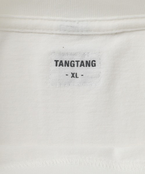 TANGTANG（タンタン）の「【TANGTANG for ADAM ET ROPE'】別注 GASATANG BA DE YA LA MODE（Tシャツ/カットソー・メンズ・ホワイト・M/XL/L）」の12枚目の写真