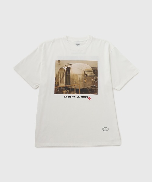 TANGTANG（タンタン）の「【TANGTANG for ADAM ET ROPE'】別注 GASATANG BA DE YA LA MODE（Tシャツ/カットソー・メンズ・ホワイト・M/XL/L）」の18枚目の写真