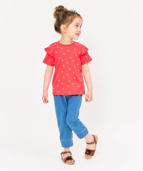 apres les cours(アプレレクール)の「クリアフラワーモチーフサンダル(サンダル・キッズ・アイボリー/ブラウン・19/18/17/16/15 /14)」の7枚目の写真