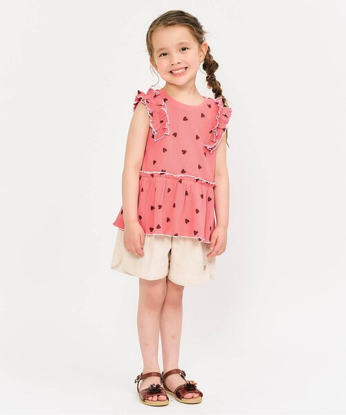 apres les cours(アプレレクール)の「クリアフラワーモチーフサンダル(サンダル・キッズ・アイボリー/ブラウン・19/18/17/16/15 /14)」の9枚目の写真