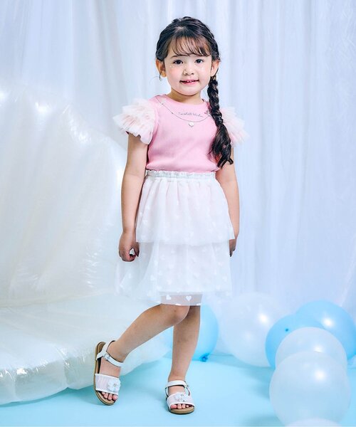 apres les cours(アプレレクール)の「クリアフラワーモチーフサンダル(サンダル・キッズ・アイボリー/ブラウン・19/18/17/16/15 /14)」の11枚目の写真