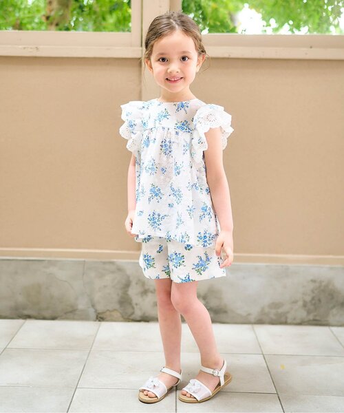 apres les cours(アプレレクール)の「クリアフラワーモチーフサンダル(サンダル・キッズ・アイボリー/ブラウン・19/18/17/16/15 /14)」の13枚目の写真