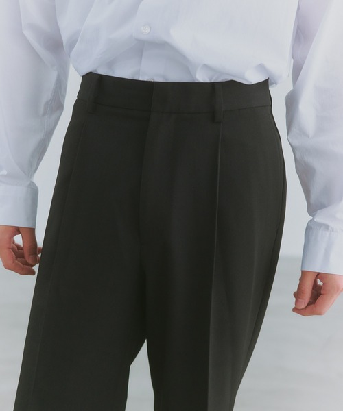 NewAnce（ニュアンス）の「【NewAnce】Hopsack Pants（スラックス・メンズ・ブラック/ベージュ/ネイビー・S/M/L）」の22枚目の写真