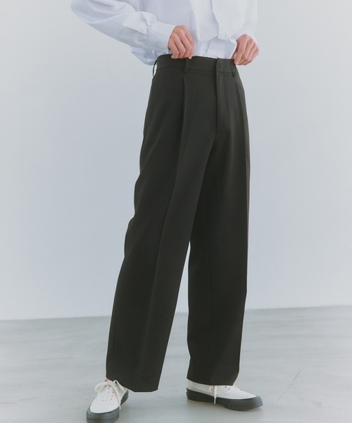 NewAnce（ニュアンス）の「【NewAnce】Hopsack Pants（スラックス・メンズ・ブラック/ベージュ/ネイビー・S/M/L）」の4枚目の写真