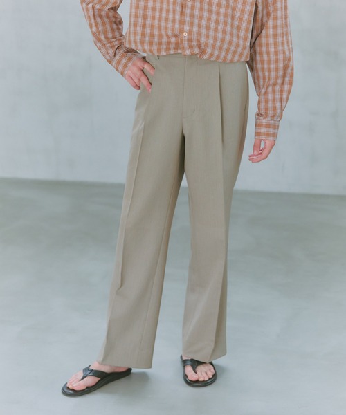 NewAnce（ニュアンス）の「【NewAnce】Hopsack Pants（スラックス・メンズ・ブラック/ベージュ/ネイビー・S/M/L）」の6枚目の写真
