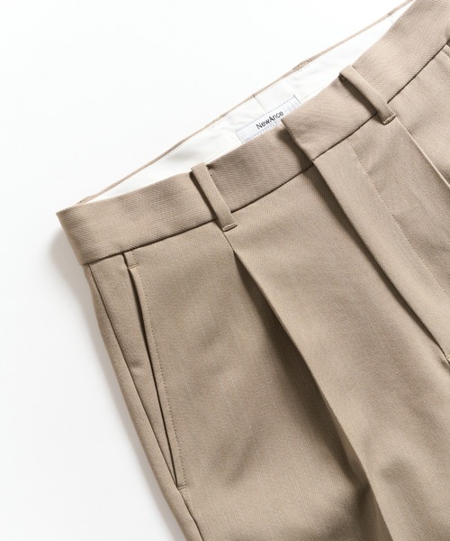 NewAnce（ニュアンス）の「【NewAnce】Hopsack Pants（スラックス・メンズ・ブラック/ベージュ/ネイビー・S/M/L）」の9枚目の写真
