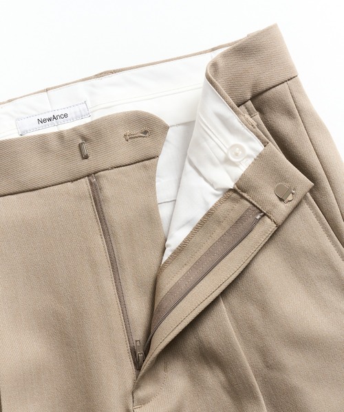 NewAnce（ニュアンス）の「【NewAnce】Hopsack Pants（スラックス・メンズ・ブラック/ベージュ/ネイビー・S/M/L）」の11枚目の写真