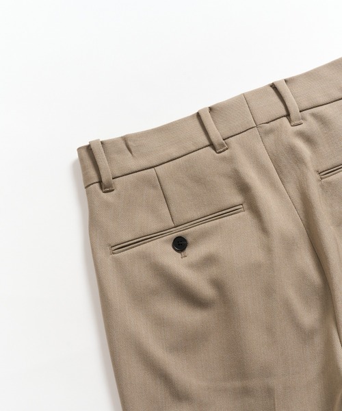 NewAnce（ニュアンス）の「【NewAnce】Hopsack Pants（スラックス・メンズ・ブラック/ベージュ/ネイビー・S/M/L）」の16枚目の写真