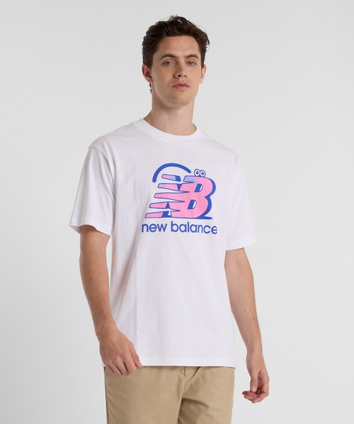 New Balance X Face Oka Smile ショートスリーブTシャツ（T