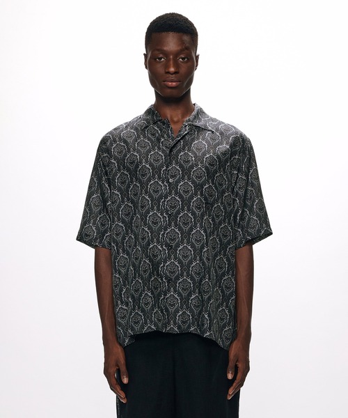 SILK OPEN COLLAR SHIRT（シャツ/ブラウス）｜marka（マーカ）の