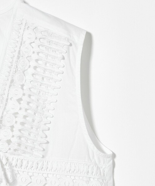 新品 BEAUTY&YOUTH【別注】ne Quittez pas レースベスト BEAUTY&YOUTH UNITED ARROWS｜【別注】<ne Quittez pas>レース
