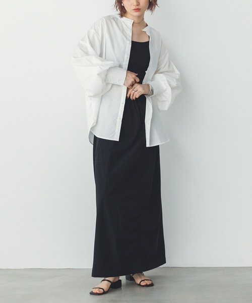 hunch（ハンチ）の「【接触冷感】シャーリング カーゴスカート（スカート・レディース・モカ/イエロー/ブラック・FREE）」の15枚目の写真