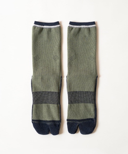 C.E.L.STORE(セルストア)の「NODAL /ノーダル REVERSIBLE SOCKS リバーシブルソックス 足袋ソックス(ソックス/靴下・メンズ・ライトグレー/ピンク/ライトグリーン/ネイビー・FREE)」の21枚目の写真