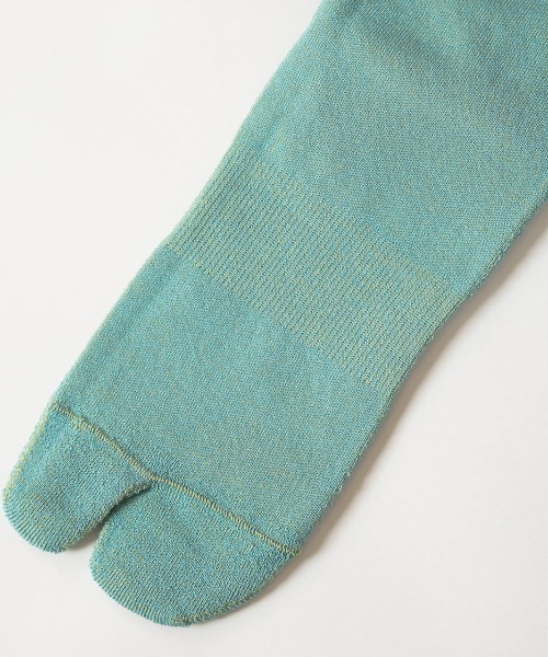C.E.L.STORE(セルストア)の「NODAL /ノーダル REVERSIBLE SOCKS リバーシブルソックス 足袋ソックス(ソックス/靴下・メンズ・ライトグレー/ピンク/ライトグリーン/ネイビー・FREE)」の16枚目の写真