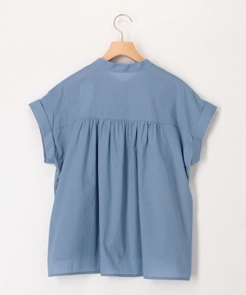 MICO COULIER（ミコクリエ）の「ローンレースブラウス（シャツ/ブラウス・レディース・ブルー/オフホワイト/ブラック・38）」の13枚目の写真