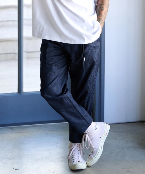 THEOREM（セオレム）の「mp13719-Shadow Argyle Pattern Ankle Tapered Pants シャドウアーガイル柄テーパードパンツ（その他パンツ・メンズ・ベージュ/ネイビー/ブラック・XL/M/L）」の21枚目の写真