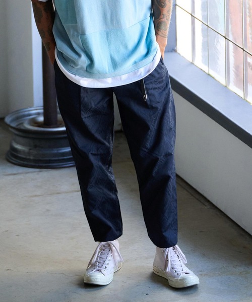 THEOREM（セオレム）の「mp13719-Shadow Argyle Pattern Ankle Tapered Pants シャドウアーガイル柄テーパードパンツ（その他パンツ・メンズ・ベージュ/ネイビー/ブラック・XL/M/L）」の20枚目の写真