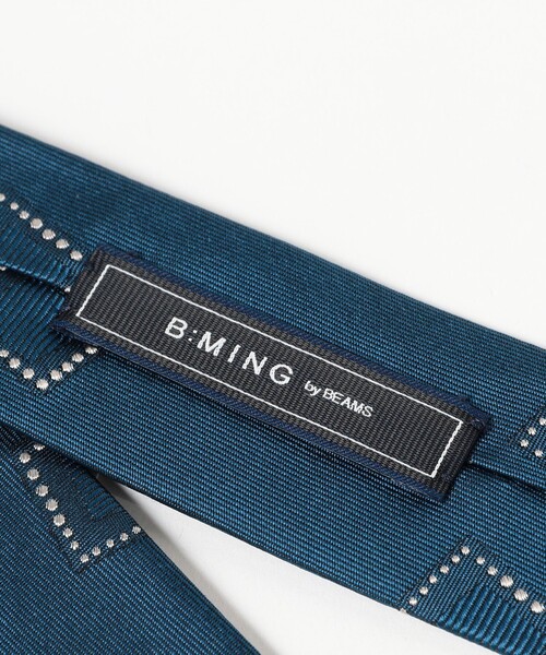 B:MING by BEAMS（ビーミングバイビームス）の「シルク 小紋柄 ネクタイ 25FW ①（ネクタイ・メンズ・ベージュ/ロイヤルブルー/ネイビー/ブラウン/ブルー/ワイン/オリーブ/ブルー系その他4・ONE SIZE）」の14枚目の写真