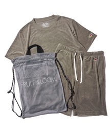 FRUIT OF THE LOOM（フルーツオブザルーム）の「【FRUIT OF THE LOOM/フルーツオブザルーム】パイルルームウェア / 収納バッグ付き（ルームウェア/パジャマ）」