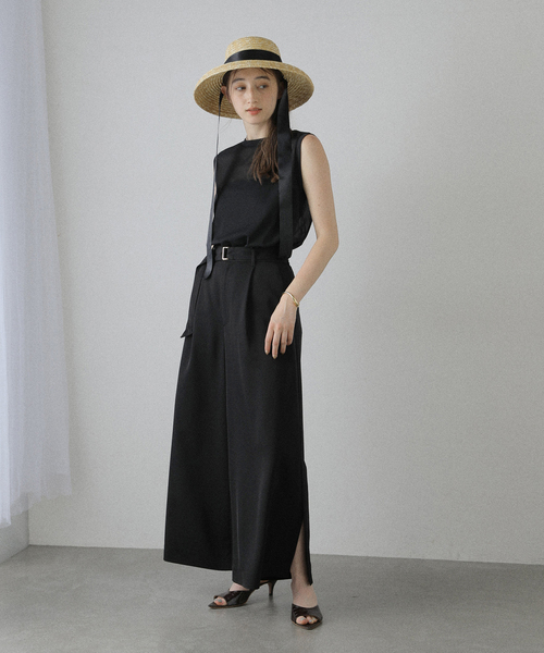 JOURNAL STANDARD✖️TOLIGHTシアータンクトップ(美品) ジャーナルスタンダード JOURNAL STANDARD シアーレイヤーリブ