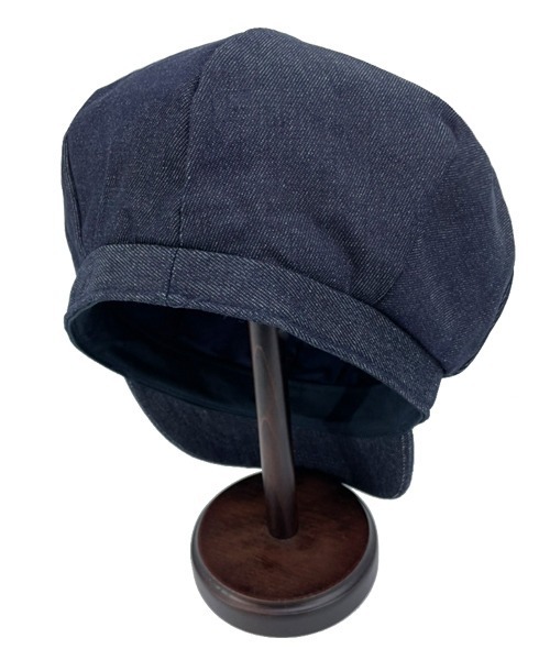 Ruben(ルーベン)の「デニムキャスケット(キャスケット・レディース・ブラック/ネイビー/ストライプ・XL/M)」の12枚目の写真