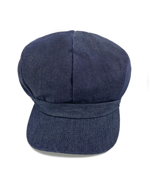 Ruben(ルーベン)の「デニムキャスケット(キャスケット・レディース・ブラック/ネイビー/ストライプ・XL/M)」の11枚目の写真