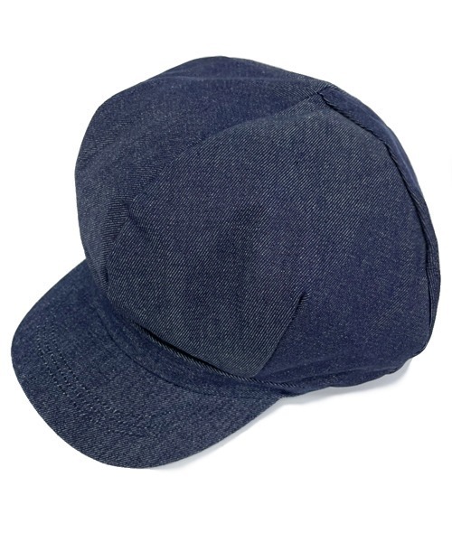 Ruben(ルーベン)の「デニムキャスケット(キャスケット・レディース・ブラック/ネイビー/ストライプ・XL/M)」の9枚目の写真