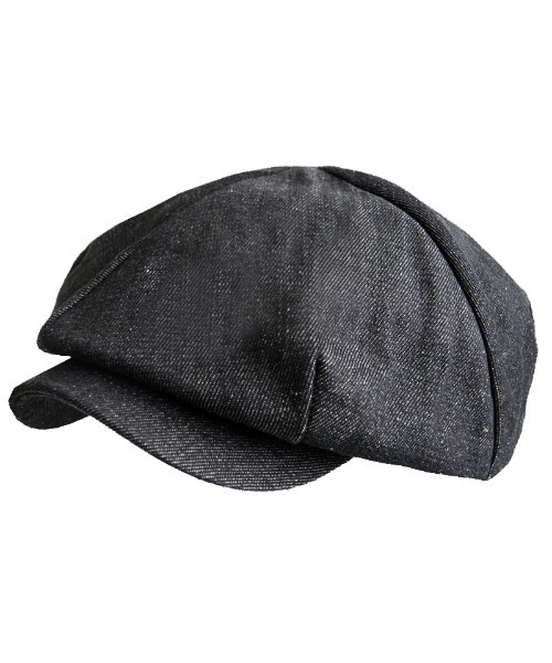 Ruben(ルーベン)の「デニムキャスケット(キャスケット・レディース・ブラック/ネイビー/ストライプ・XL/M)」の15枚目の写真