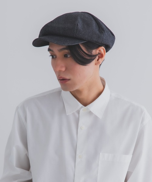 Ruben(ルーベン)の「デニムキャスケット(キャスケット・レディース・ブラック/ネイビー/ストライプ・XL/M)」の17枚目の写真