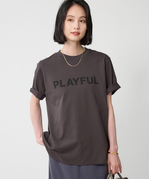 バビロン　CAMILLEバイカラーTシャツ PLAYFUL TEE（Tシャツ/カットソー）｜BABYLONE（バビロン）の