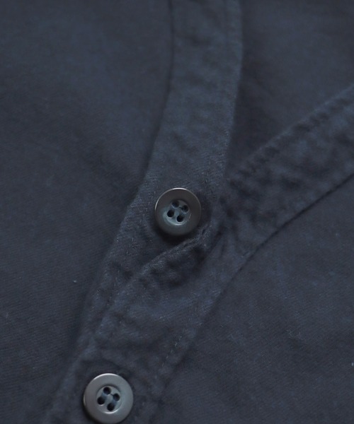 Brocante（ブロカント）の「[Brocante / ブロカント] 20sフランネル カルディガンシャツ（シャツ/ブラウス・レディース・ダークグリーン/チャコールグレー/アイボリー/ネイビー・2）」の8枚目の写真