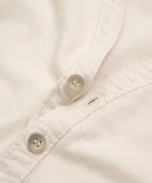 Brocante（ブロカント）の「[Brocante / ブロカント] 20sフランネル カルディガンシャツ（シャツ/ブラウス・レディース・ダークグリーン/チャコールグレー/アイボリー/ネイビー・2）」の21枚目の写真