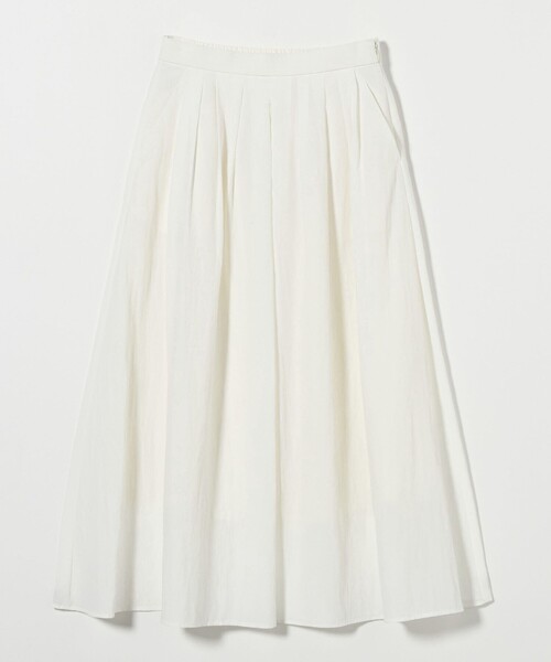 green label relaxing（グリーンレーベルリラクシング）の「フレア スカート ホワイト -撥水-（スカート・レディース・ホワイト・36/38）」の10枚目の写真