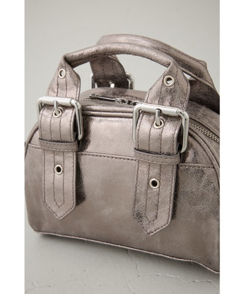 AZUL by moussy（アズールバイマウジー）の「バックルベルトハンドルバッグ（ショルダーバッグ・レディース・ブラック/レッド/アンティークシルバー・FREE）」の16枚目の写真